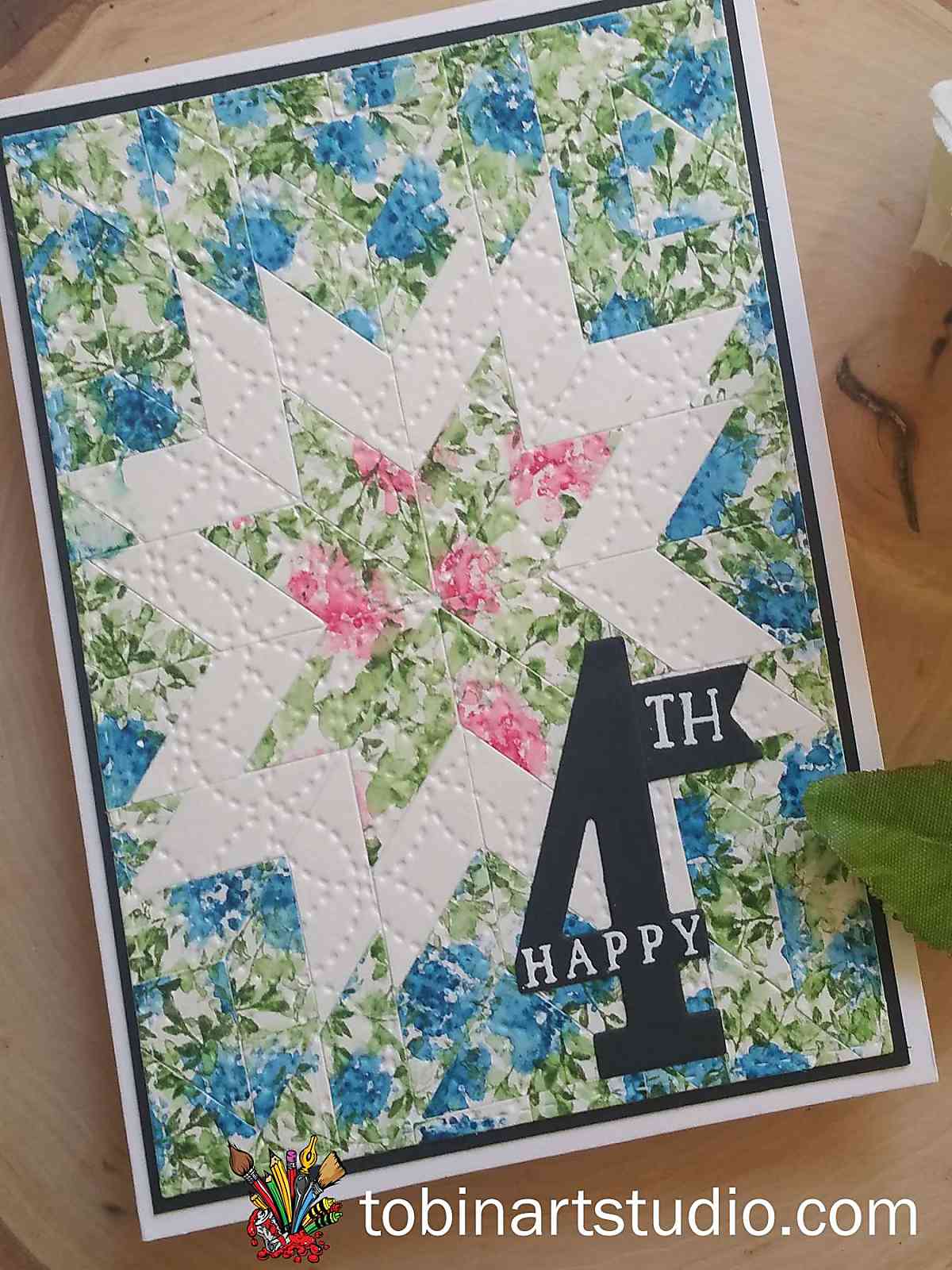 Star Quilt Card